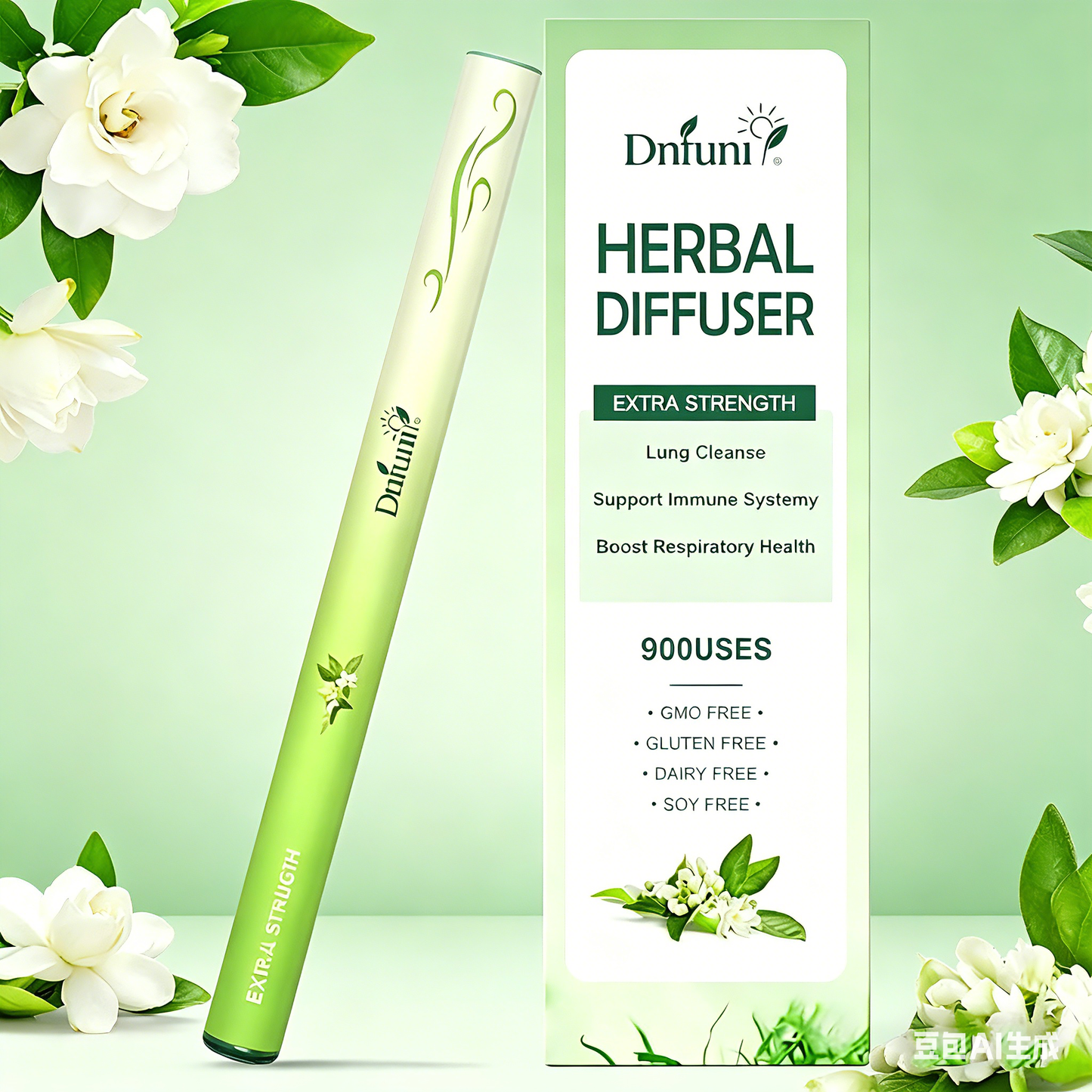 Dnfuni Portable Electronic Fragrance Diffuser - Natural HerbalScent